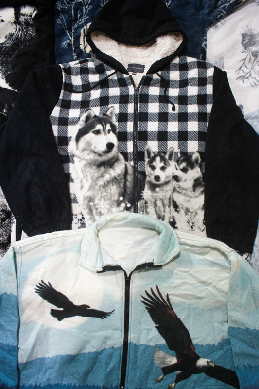 60X Animal Fleece